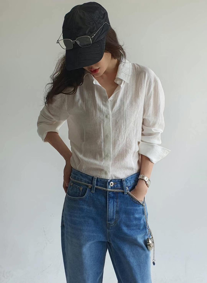 GENTLE B東大門㊣代購女裝新品休閑人氣25春夏職業襯衫蕾絲衫GENTLE B襯衫/蕾絲衫