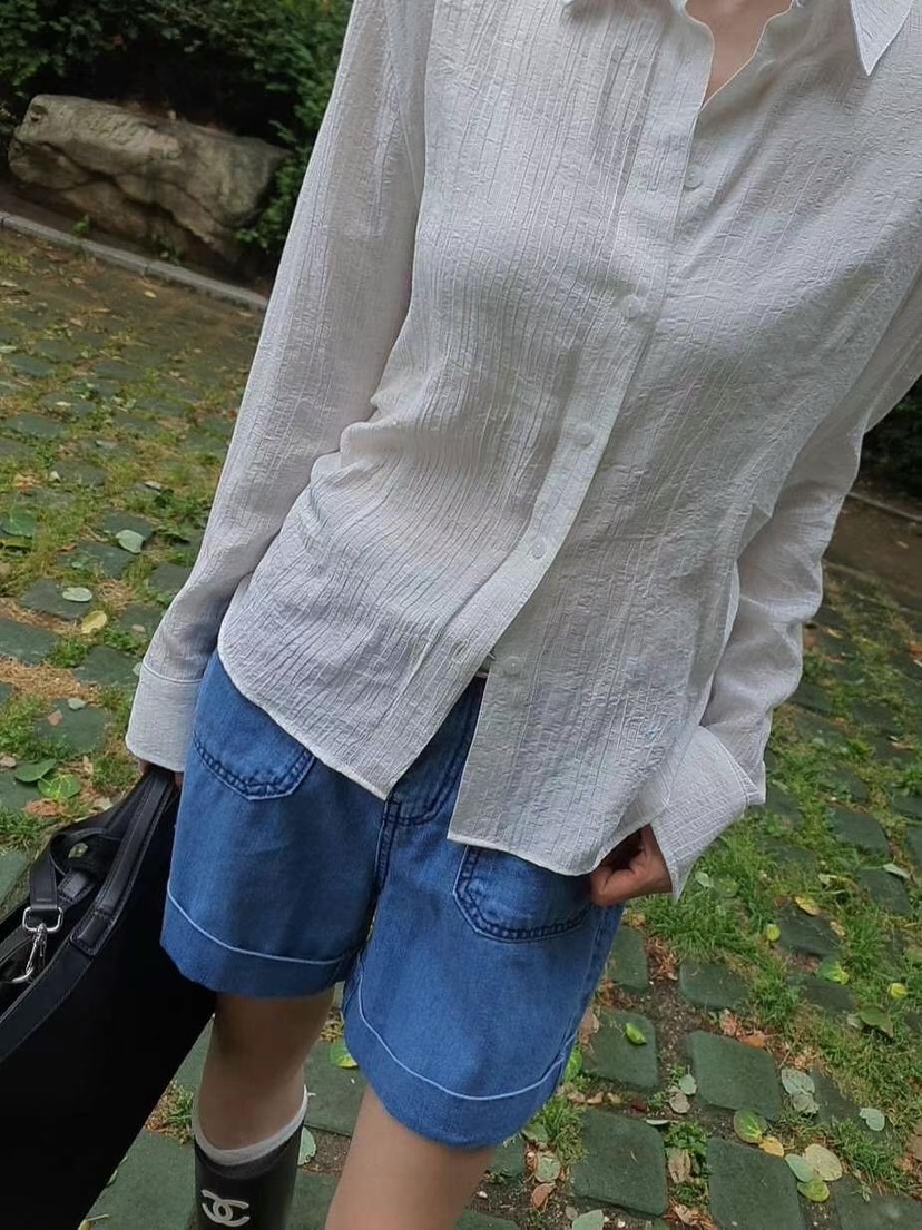 GENTLE B東大門㊣代購女裝新品休閑人氣25春夏職業襯衫蕾絲衫GENTLE B襯衫/蕾絲衫