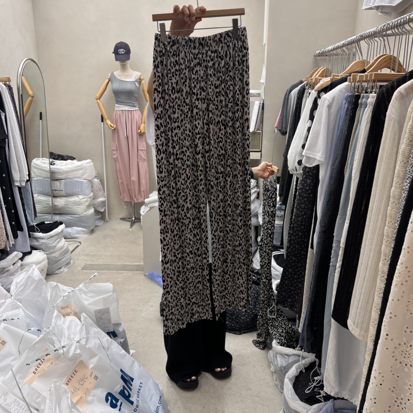 BREEZE韓國代購㊣女裝新款25春夏職業人氣時尚真品推薦休閑褲BREEZE休閑褲圖色1