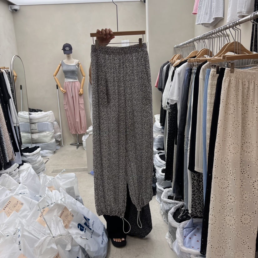 BREEZE東大門㊣代購女士新品真品休閑職業人氣時尚25春夏休閑褲BREEZE休閑褲圖色1