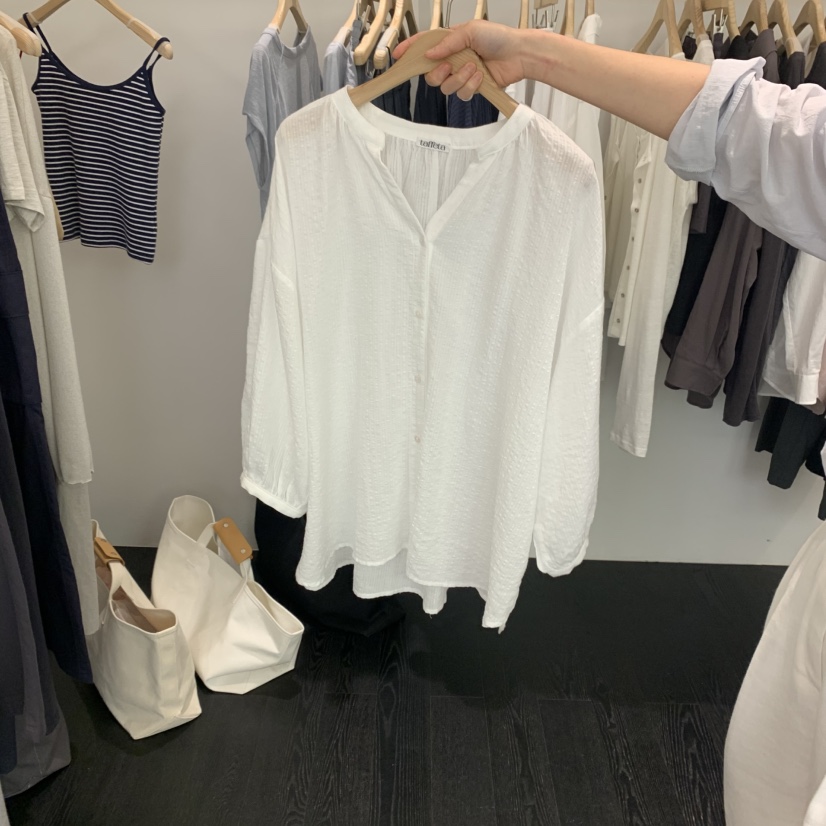 TAFFETA東大門㊣代購女士新款真品時尚推薦25春夏襯衫蕾絲衫TAFFETA襯衫/蕾絲衫圖色2