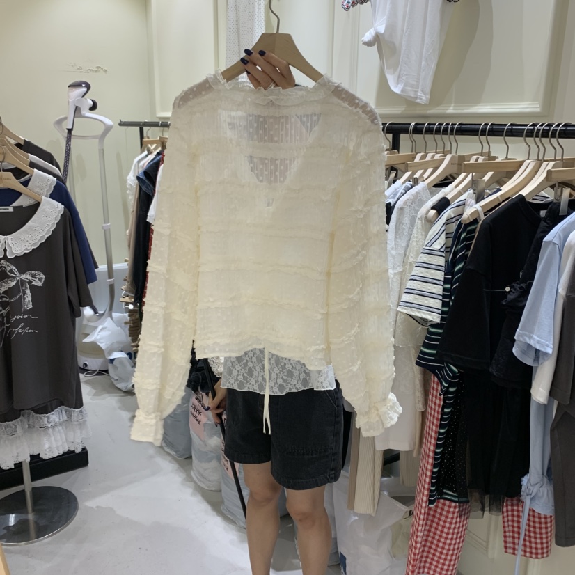 DAISY DRESS東大門㊣直郵女裝新品25春夏真品推薦襯衫蕾絲衫DAISY DRESS襯衫/蕾絲衫