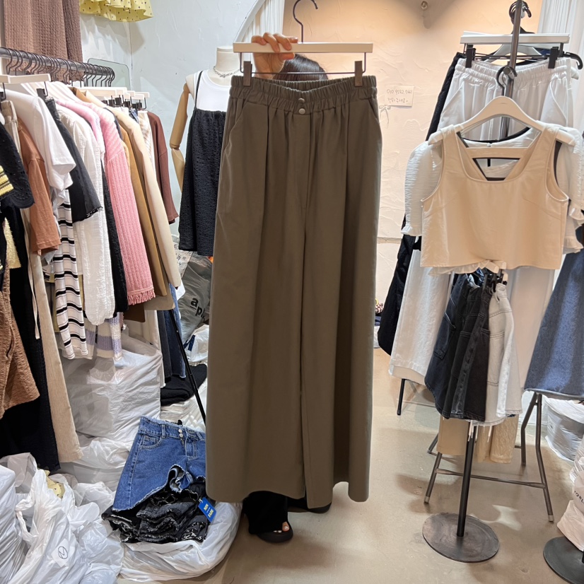 OZ東大門㊣直郵女士新品人氣25春夏時尚休閑職業推薦休閑褲OZ.ounce休閑褲圖色3