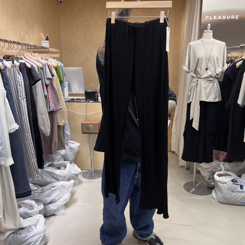 PLEASURE東大門㊣代購女士新品人氣休閑25春夏熱賣時尚休閑褲PLEASURE休閑褲