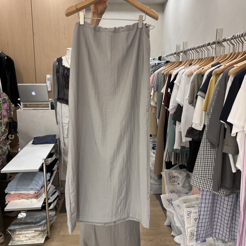 VILLABUTTON東大門㊣代購女士新款推薦休閑時尚半身裙中短裙VILLABUTTON半身裙/中短裙圖色2
