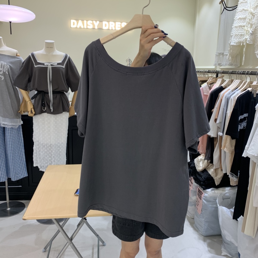 DAISY DRESS東大門㊣實拍女裝新品職業25春夏真品人氣熱賣T恤DAISY DRESST恤