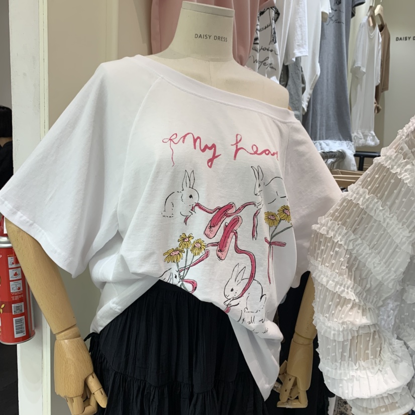 DAISY DRESS東大門㊣實拍女裝新品職業25春夏真品人氣熱賣T恤DAISY DRESST恤圖色1