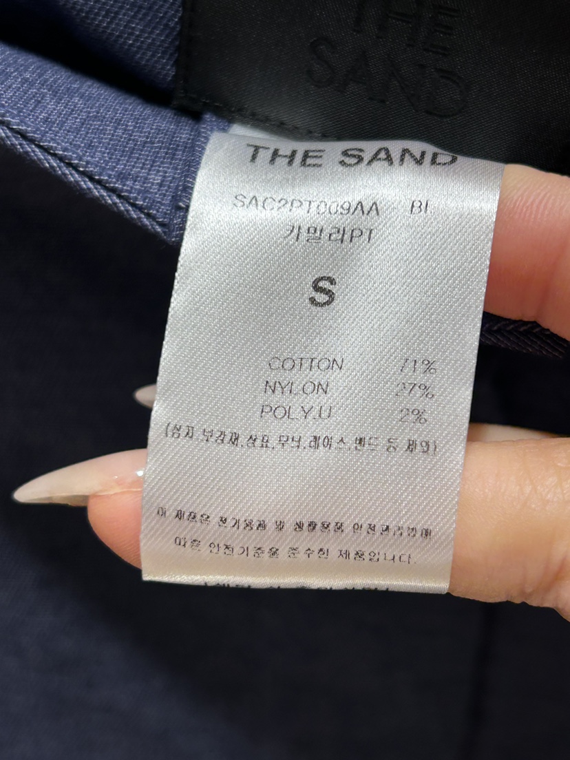 THE SAND/SAND BEIGE韓國代購㊣女裝新品熱賣真品休閑褲THE SAND/SAND BEIGE休閑褲