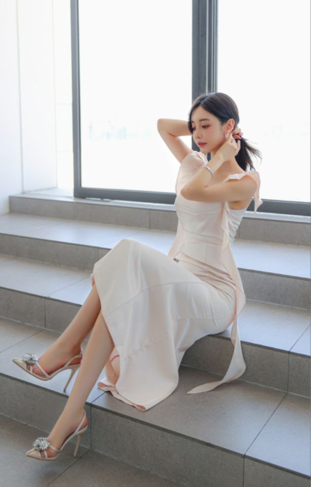HIGH HEELS東大門㊣代購女士新款時尚真品休閑25春夏連衣裙HIGH HEELS連衣裙