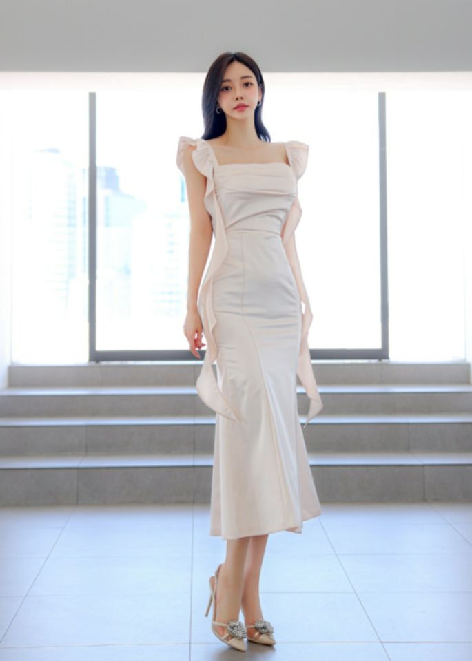 HIGH HEELS東大門㊣代購女士新款時尚真品休閑25春夏連衣裙HIGH HEELS連衣裙