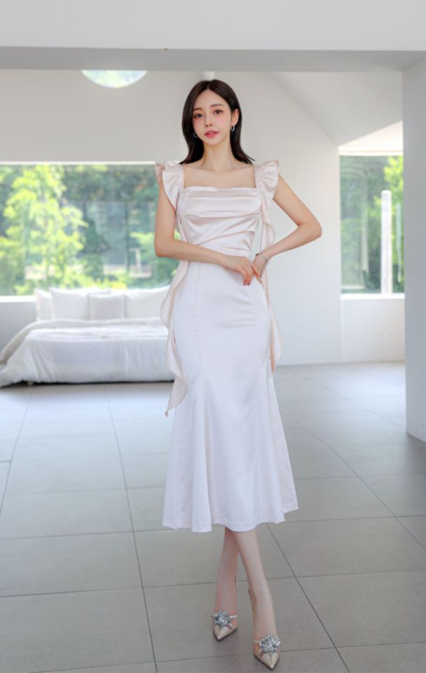 HIGH HEELS東大門㊣代購女士新款時尚真品休閑25春夏連衣裙HIGH HEELS連衣裙