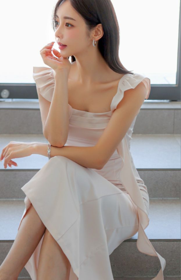 HIGH HEELS東大門㊣代購女士新款時尚真品休閑25春夏連衣裙HIGH HEELS連衣裙