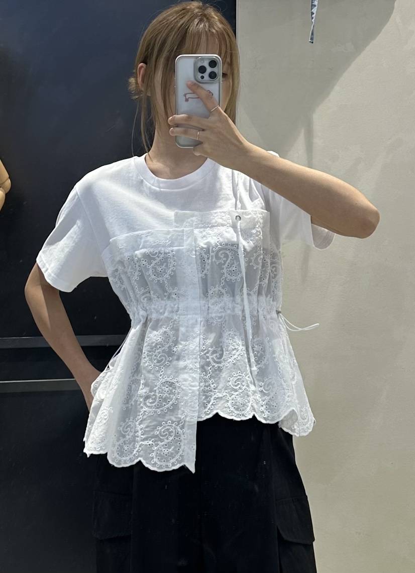 MILLIMETER韓國代購㊣女士新品時尚休閑熱賣推薦襯衫蕾絲衫MILLIMETER襯衫/蕾絲衫