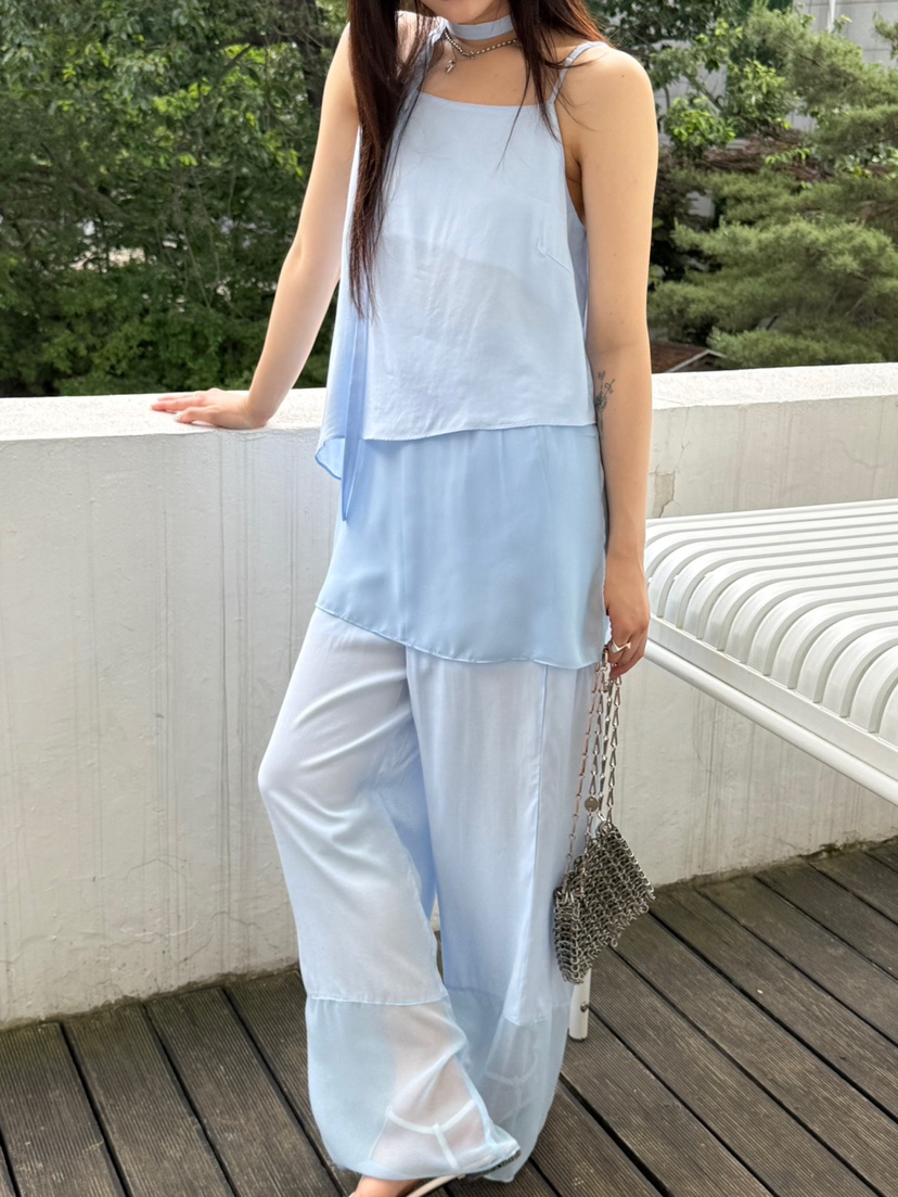 SPECIAL東大門㊣實拍女士新品職業25春夏時尚吊帶背心含脖帶SPECIAL吊帶/背心