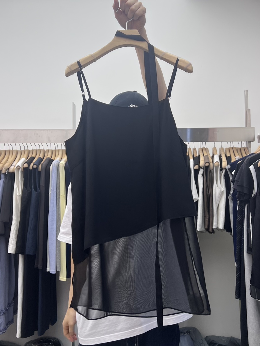 SPECIAL東大門㊣實拍女士新品職業25春夏時尚吊帶背心含脖帶SPECIAL吊帶/背心圖色5
