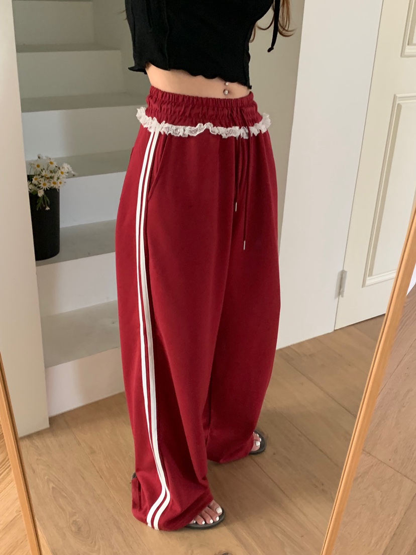 BADCALM韓國代購㊣女士新款熱賣真品人氣休閑職業25春夏休閑褲BADCALM休閑褲