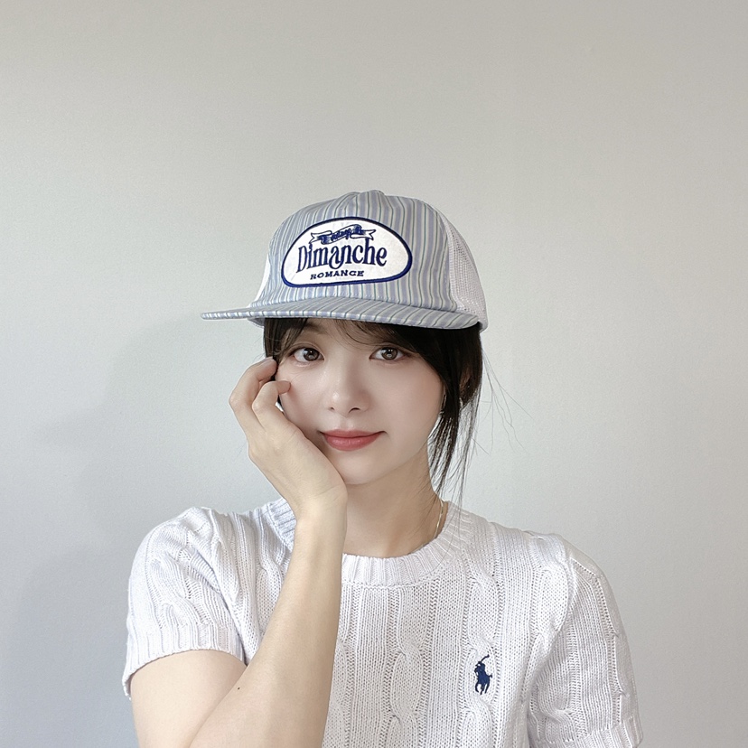 LOVELY HAT韓國代購㊣女裝新款25春夏人氣真品職業休閑帽子LOVELY HAT帽子