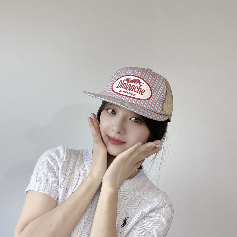 LOVELY HAT韓國代購㊣女裝新款25春夏人氣真品職業休閑帽子LOVELY HAT帽子