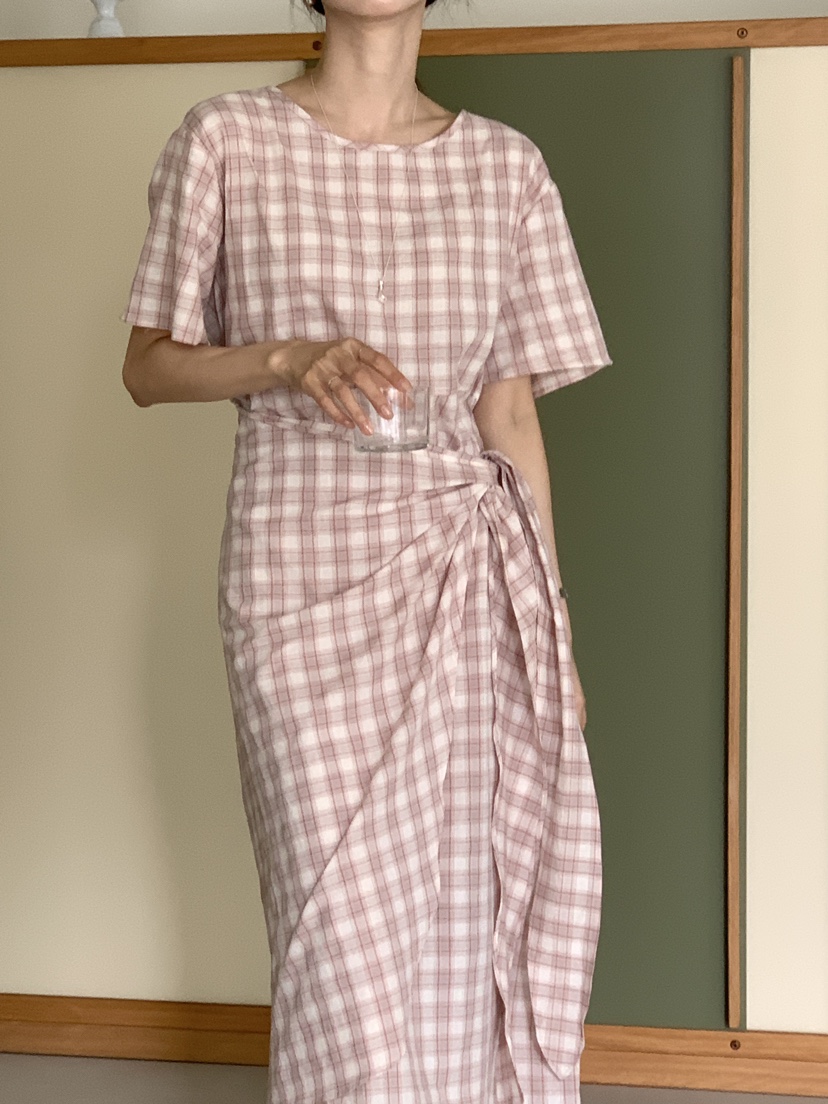 FRILL-T東大門㊣直郵女裝新款職業推薦熱賣休閑連衣裙裹身裙FRILL-T連衣裙