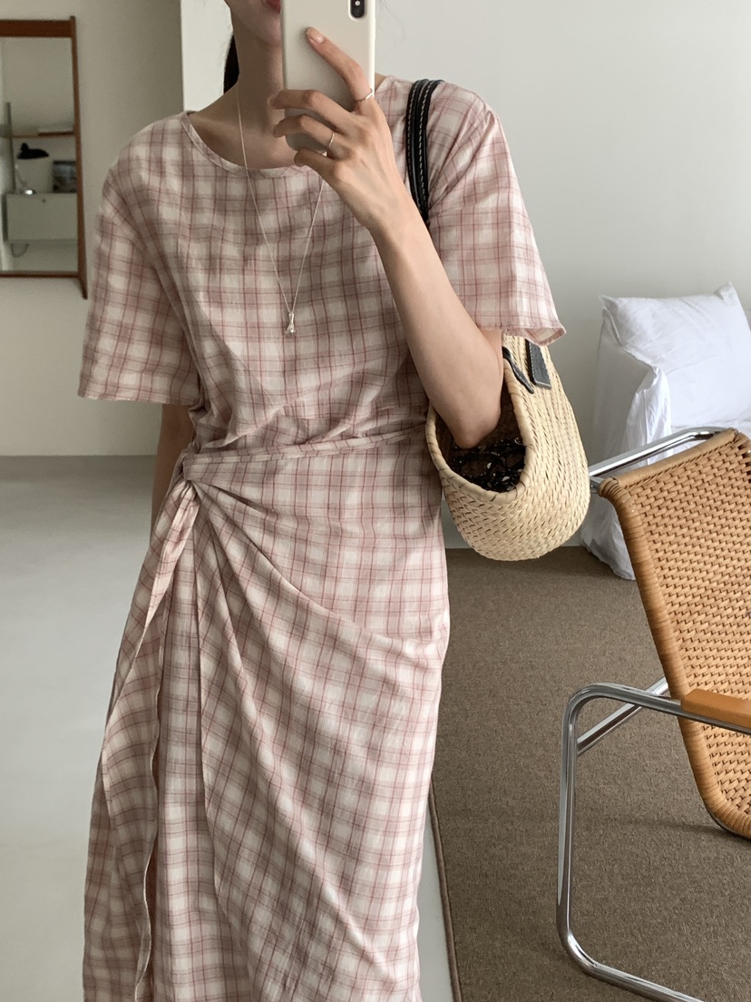 FRILL-T東大門㊣直郵女裝新款職業推薦熱賣休閑連衣裙裹身裙FRILL-T連衣裙