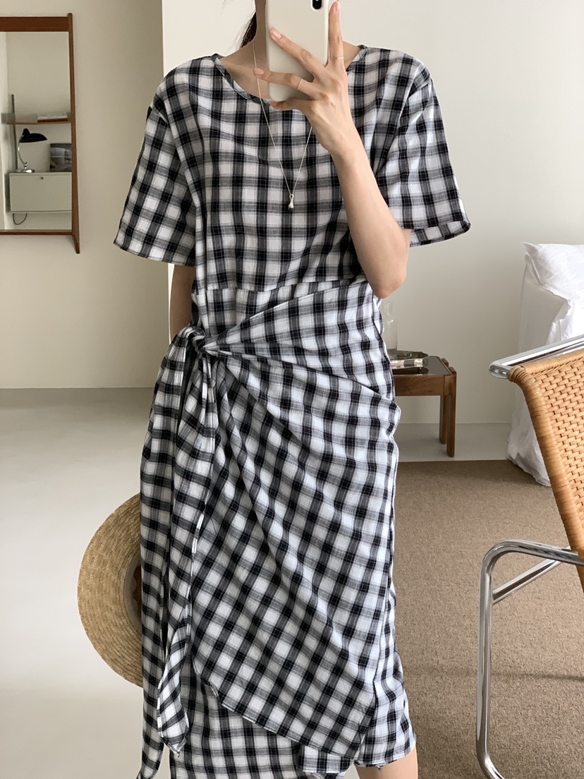 FRILL-T東大門㊣直郵女裝新款職業推薦熱賣休閑連衣裙裹身裙FRILL-T連衣裙