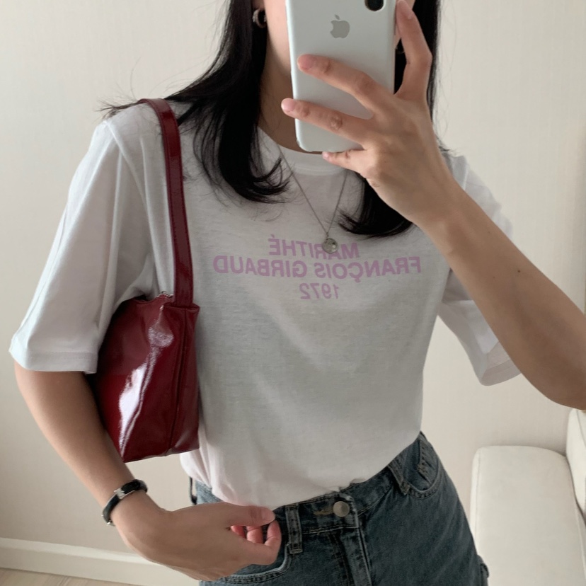 HELLO JINI東大門㊣實拍女裝新品真品人氣熱賣時尚推薦T恤HELLO JINIT恤