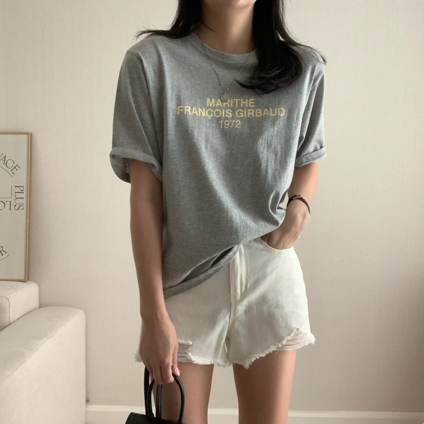 HELLO JINI東大門㊣實拍女裝新品真品人氣熱賣時尚推薦T恤HELLO JINIT恤