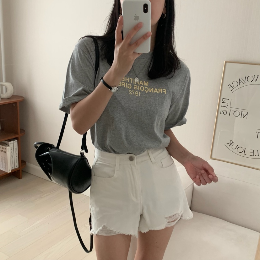 HELLO JINI東大門㊣實拍女裝新品真品人氣熱賣時尚推薦T恤HELLO JINIT恤