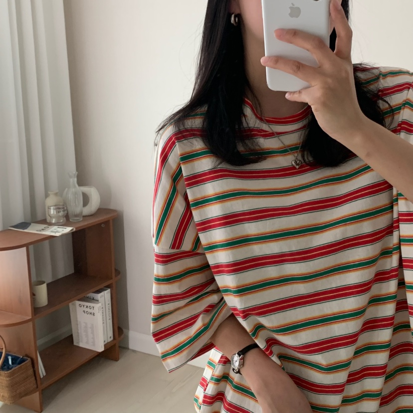 HELLO JINI東大門㊣直郵女裝新款時尚真品25春夏人氣職業T恤HELLO JINIT恤