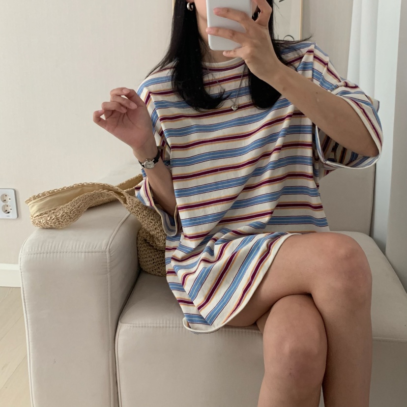 HELLO JINI東大門㊣直郵女裝新款時尚真品25春夏人氣職業T恤HELLO JINIT恤