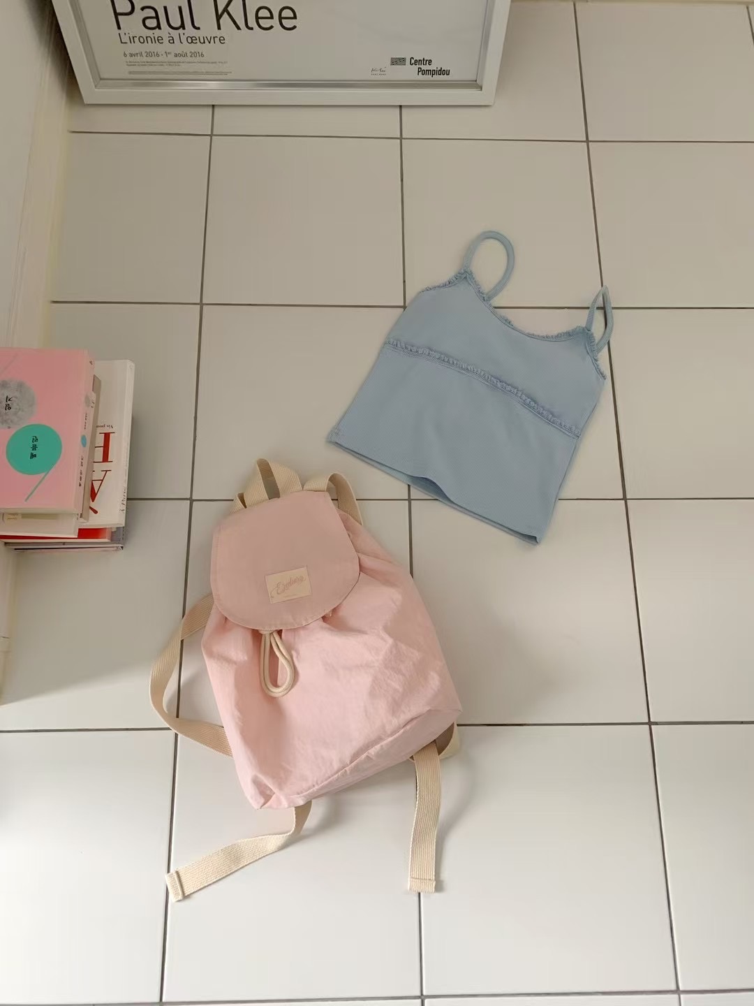 EZEDIARY韓國直郵㊣女裝新品時尚職業真品人氣推薦吊帶背心EZEDIARY吊帶/背心