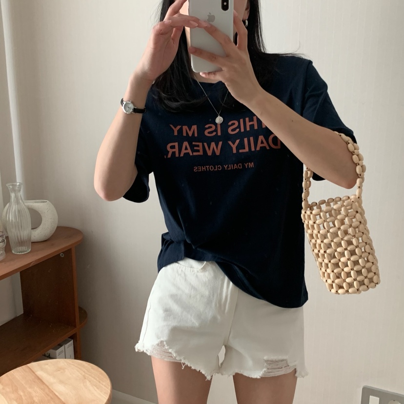 HELLO JINI韓國代購㊣女裝新品25春夏人氣真品推薦職業T恤HELLO JINIT恤