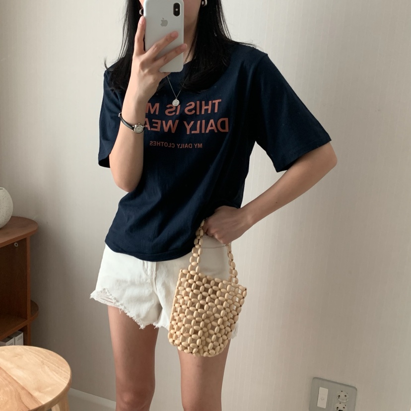 HELLO JINI韓國代購㊣女裝新品25春夏人氣真品推薦職業T恤HELLO JINIT恤