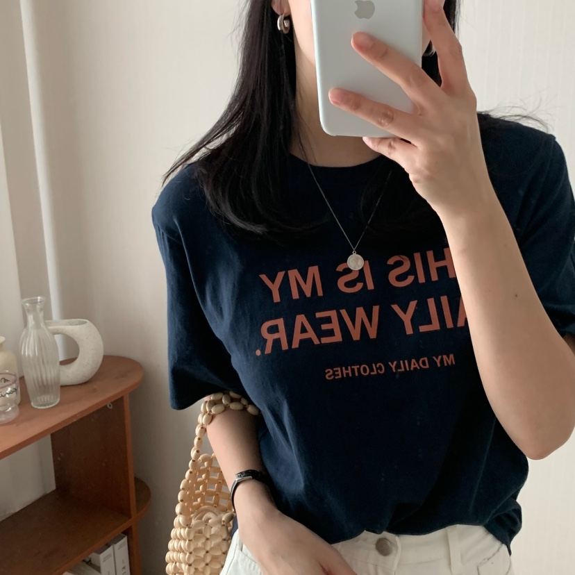 HELLO JINI韓國代購㊣女裝新品25春夏人氣真品推薦職業T恤HELLO JINIT恤