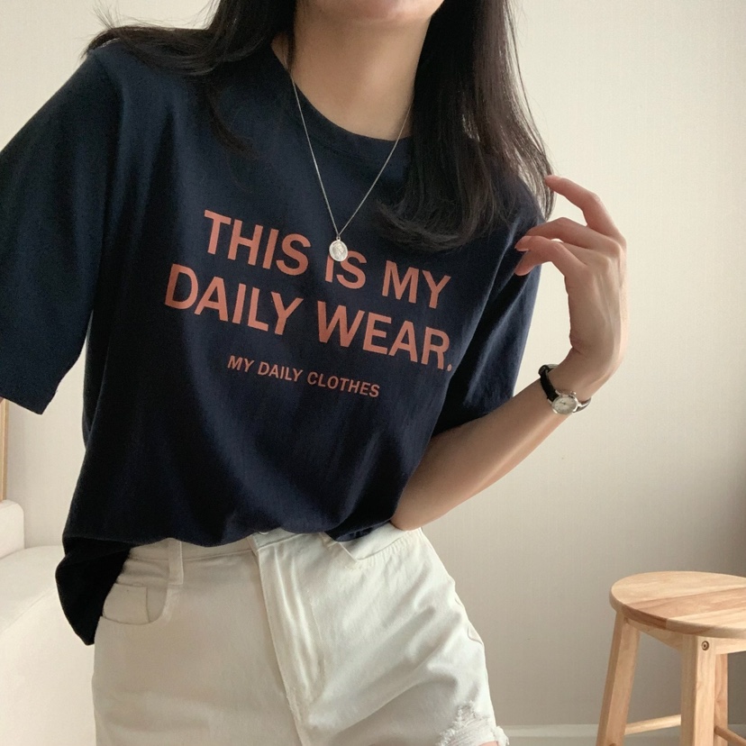 HELLO JINI韓國代購㊣女裝新品25春夏人氣真品推薦職業T恤HELLO JINIT恤