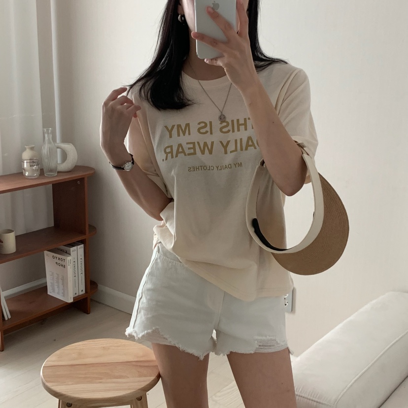HELLO JINI韓國代購㊣女裝新品25春夏人氣真品推薦職業T恤HELLO JINIT恤