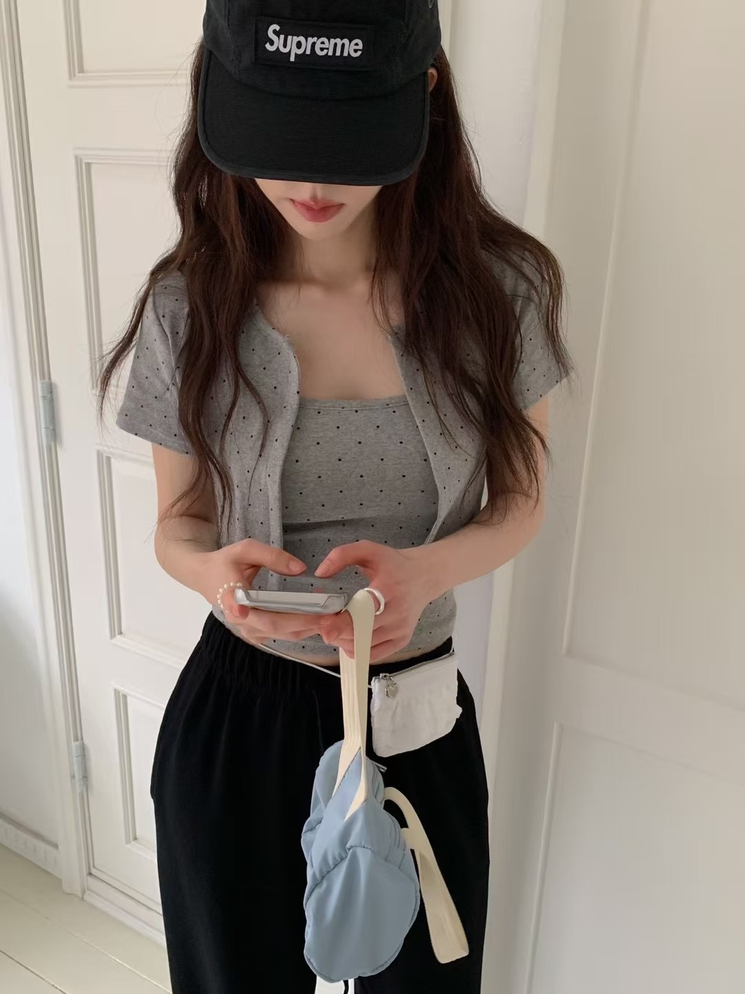 EZEDIARY東大門㊣直郵女士新款25春夏推薦真品時尚休閑套裝EZEDIARY套裝