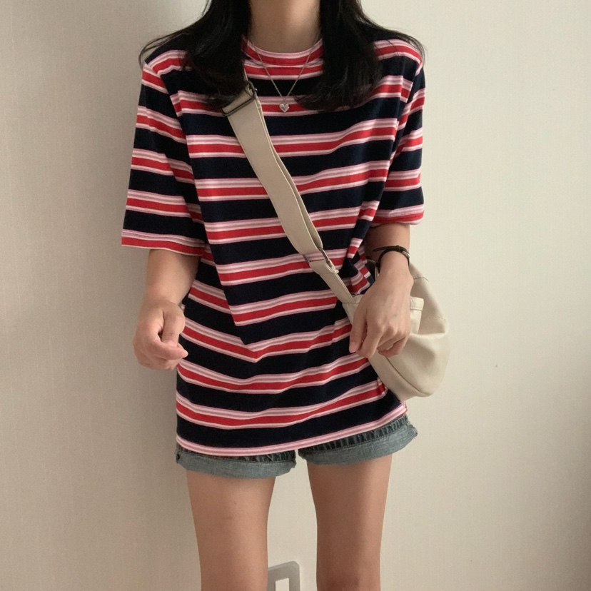 FROMJINI韓國直郵㊣女裝新款時尚休閑熱賣25春夏人氣職業T恤FROMJINIT恤