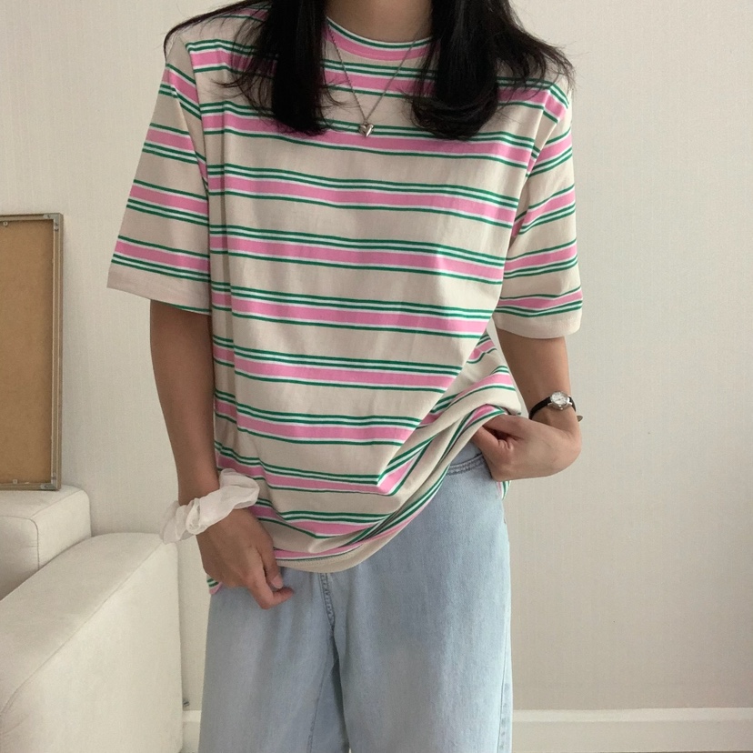 FROMJINI韓國直郵㊣女裝新款時尚休閑熱賣25春夏人氣職業T恤FROMJINIT恤