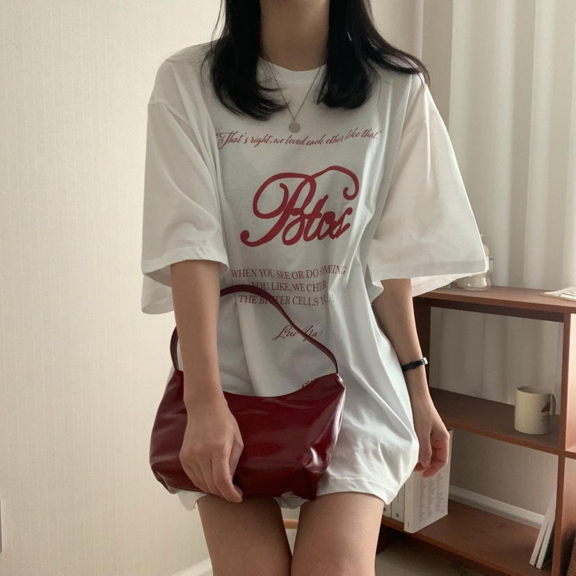 HELLO JINI韓國代購㊣女裝新款25春夏休閑人氣熱賣時尚T恤HELLO JINIT恤