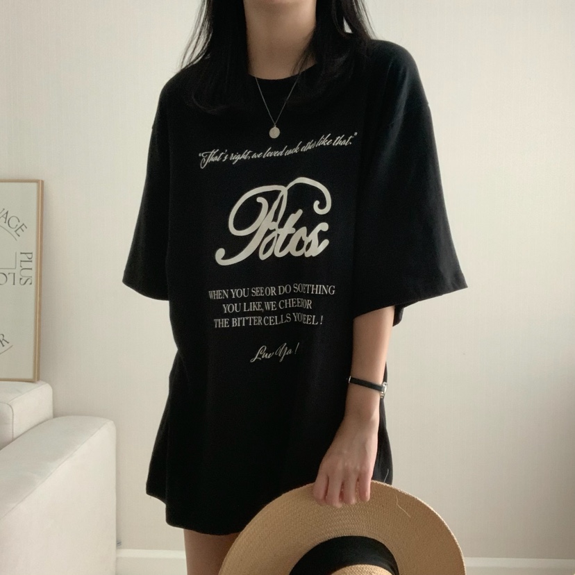 HELLO JINI韓國代購㊣女裝新款25春夏休閑人氣熱賣時尚T恤HELLO JINIT恤
