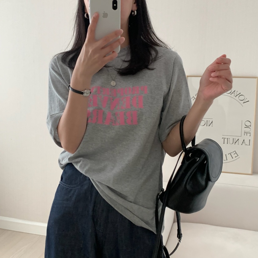 HELLO JINI東大門㊣直郵女裝新款25春夏熱賣推薦時尚休閑T恤HELLO JINIT恤