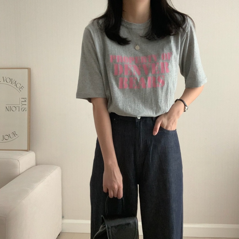HELLO JINI東大門㊣直郵女裝新款25春夏熱賣推薦時尚休閑T恤HELLO JINIT恤