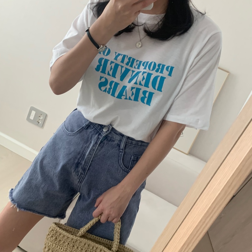 HELLO JINI東大門㊣直郵女裝新款25春夏熱賣推薦時尚休閑T恤HELLO JINIT恤