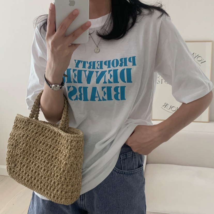 HELLO JINI東大門㊣直郵女裝新款25春夏熱賣推薦時尚休閑T恤HELLO JINIT恤