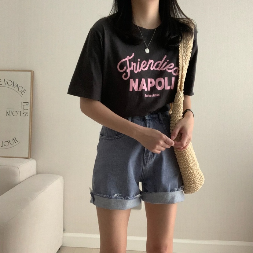 HELLO JINI韓國代購㊣女裝新款推薦職業25春夏熱賣真品T恤HELLO JINIT恤