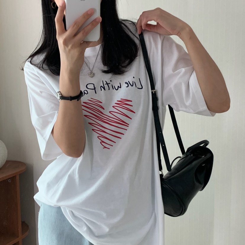 FROMJINI東大門㊣代購女裝新品休閑真品25春夏推薦熱賣時尚T恤FROMJINIT恤