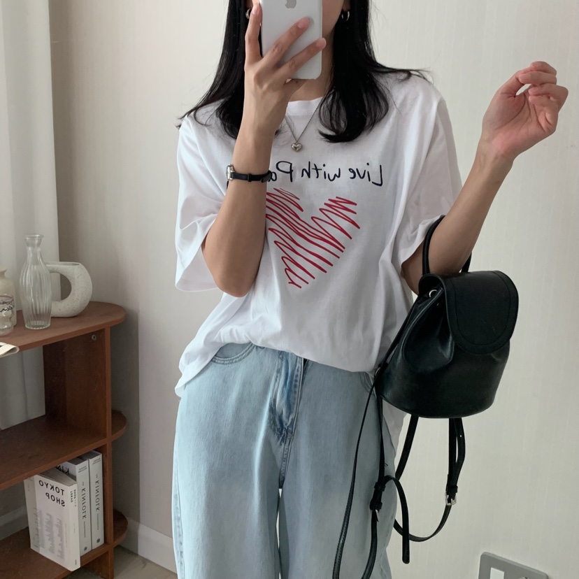 FROMJINI東大門㊣代購女裝新品休閑真品25春夏推薦熱賣時尚T恤FROMJINIT恤