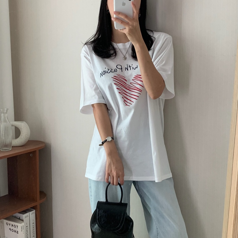 FROMJINI東大門㊣代購女裝新品休閑真品25春夏推薦熱賣時尚T恤FROMJINIT恤圖色2