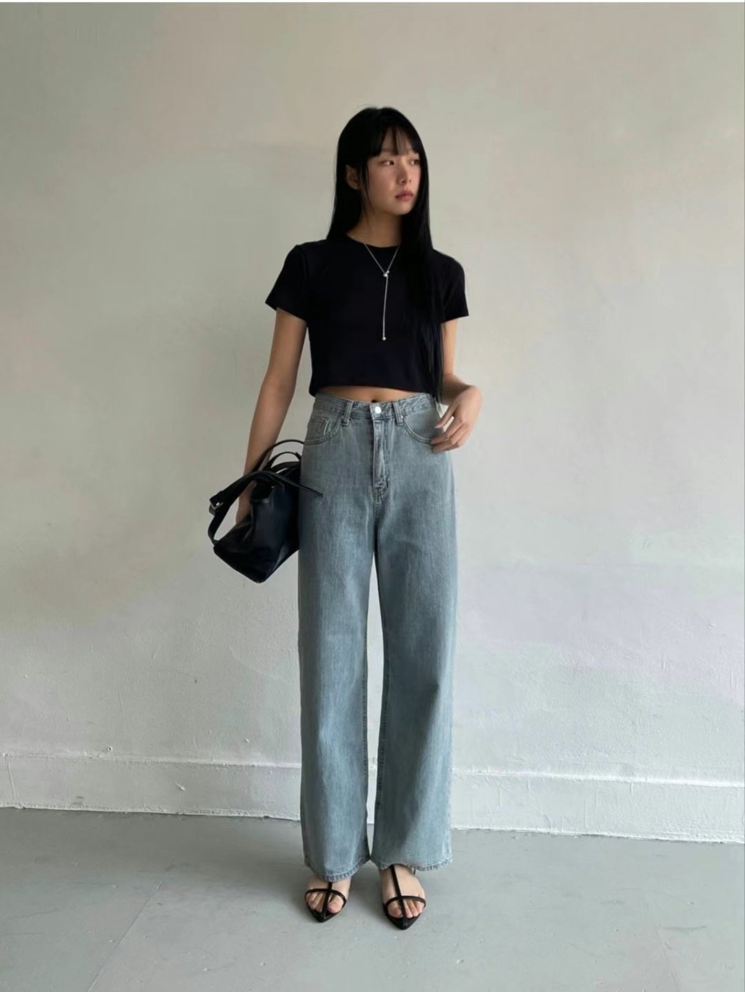 MISSJEAN東大門㊣代購女裝新品熱賣推薦時尚人氣25春夏牛仔褲MISSJEAN牛仔褲
